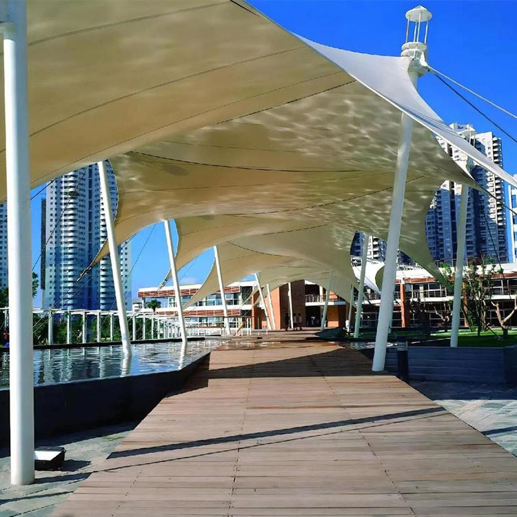 东阿县膜结构景观棚