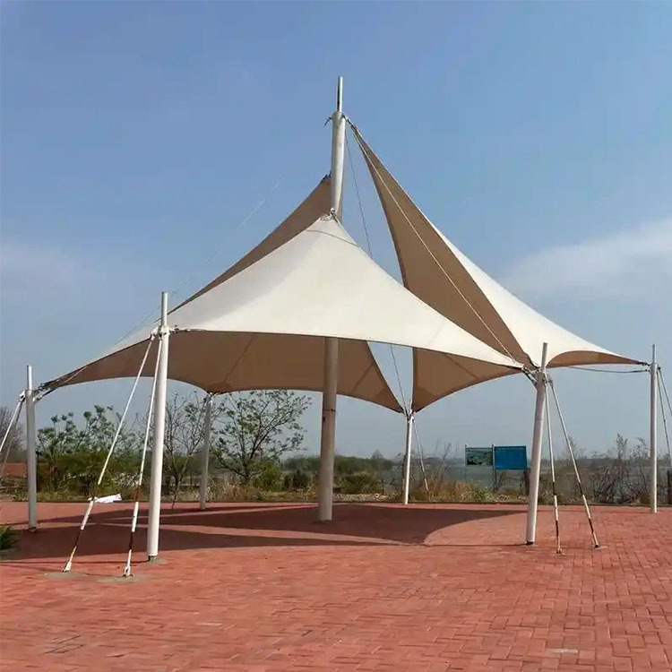 东阿县膜结构景观棚