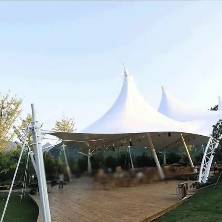 东阿县膜结构景观棚