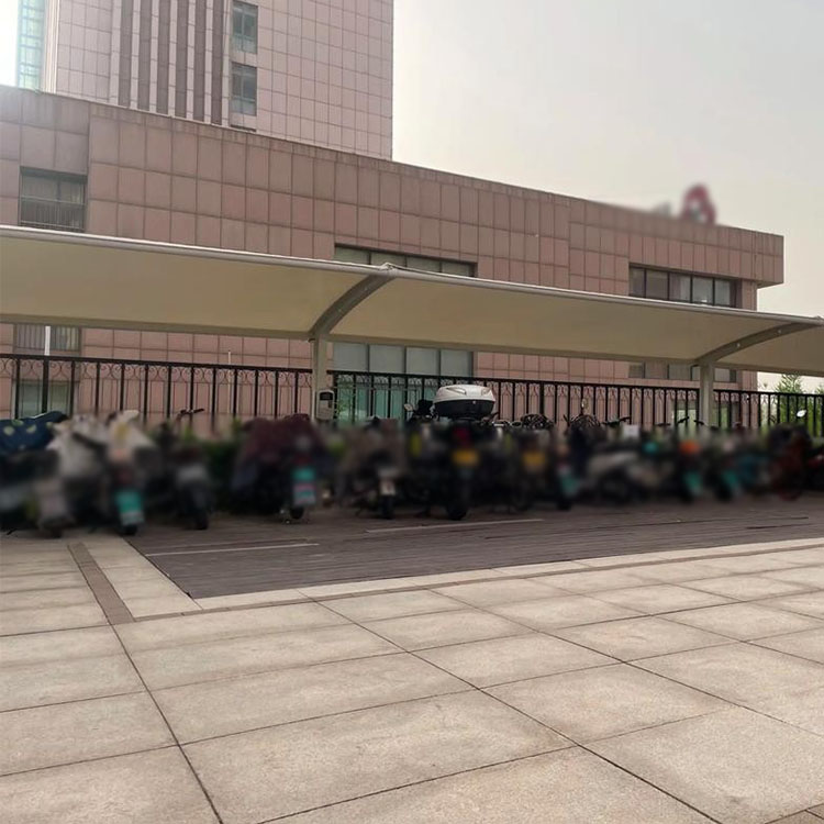 东阿县膜结构电动车棚