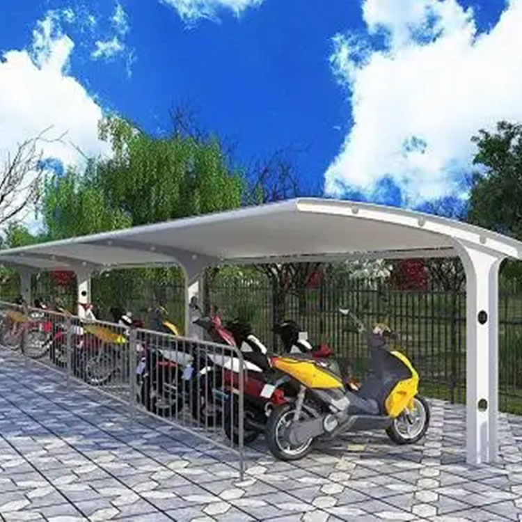 东阿县膜结构电动车棚