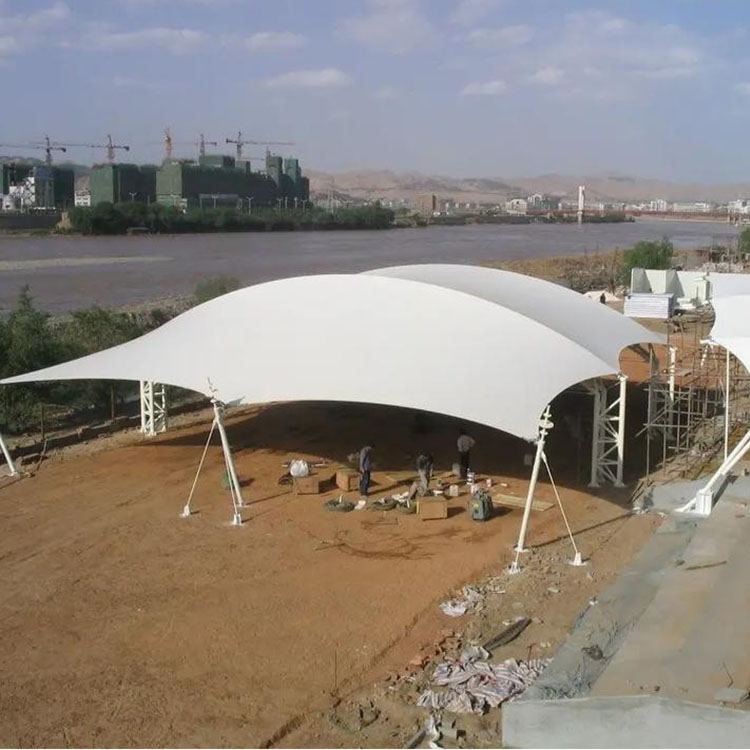 东阿县膜结构汽车棚